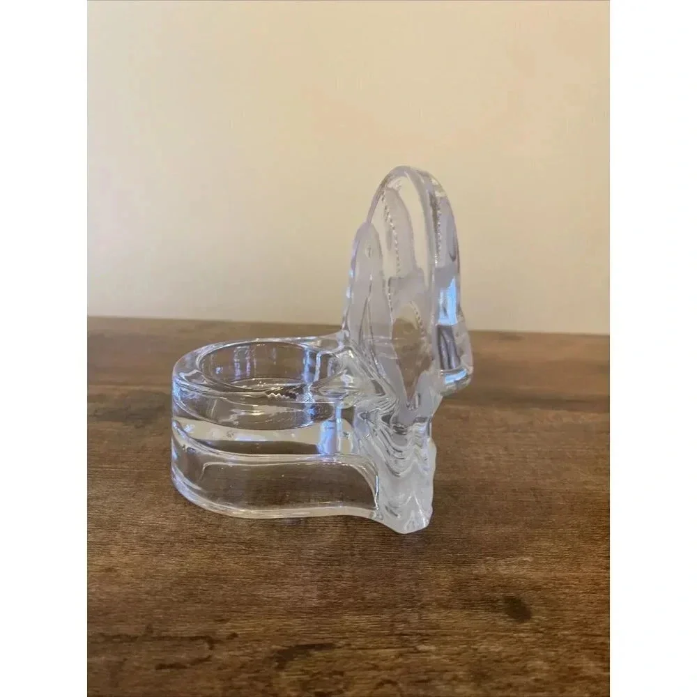 PartyLite Clear Seagull Tealight Holder P0510 – Mint ~ Retired